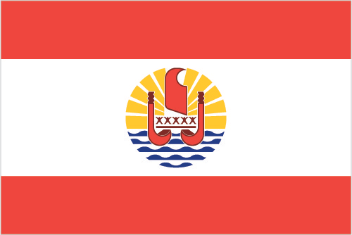 French Polnesia Flag