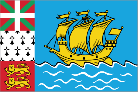 Saint Pierre and Miquelon Flag