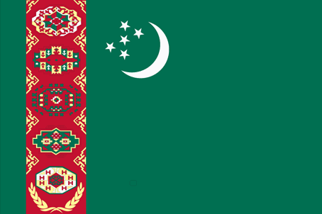 Turkmenistan Flag