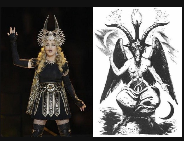 Madonna Illuminati Superbowl Ritual - RIDICULOUS