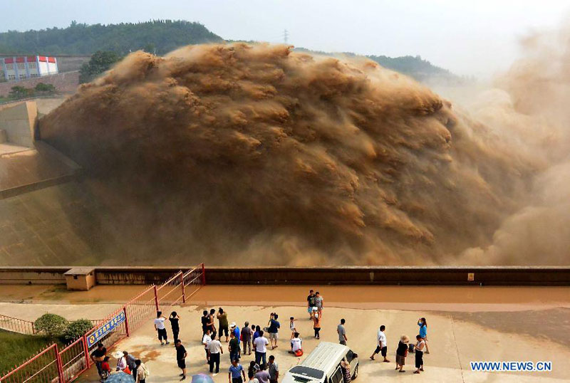 Silt - Xiao Lang Di Dam - Yellow River Clearance - Sand Washing