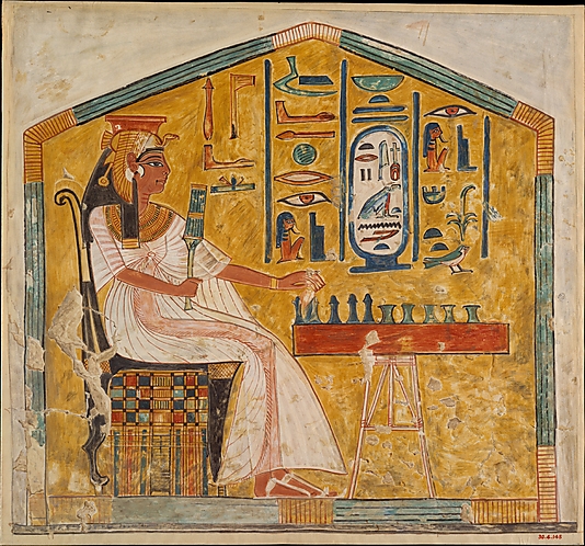 Oldest Board Games - Senet Queen Nefertari Tomb
