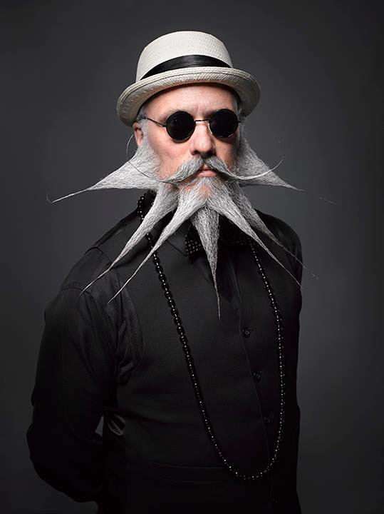 Fourth National Beard And Moustache Competition - Greg Anderson Photography - Pin Point