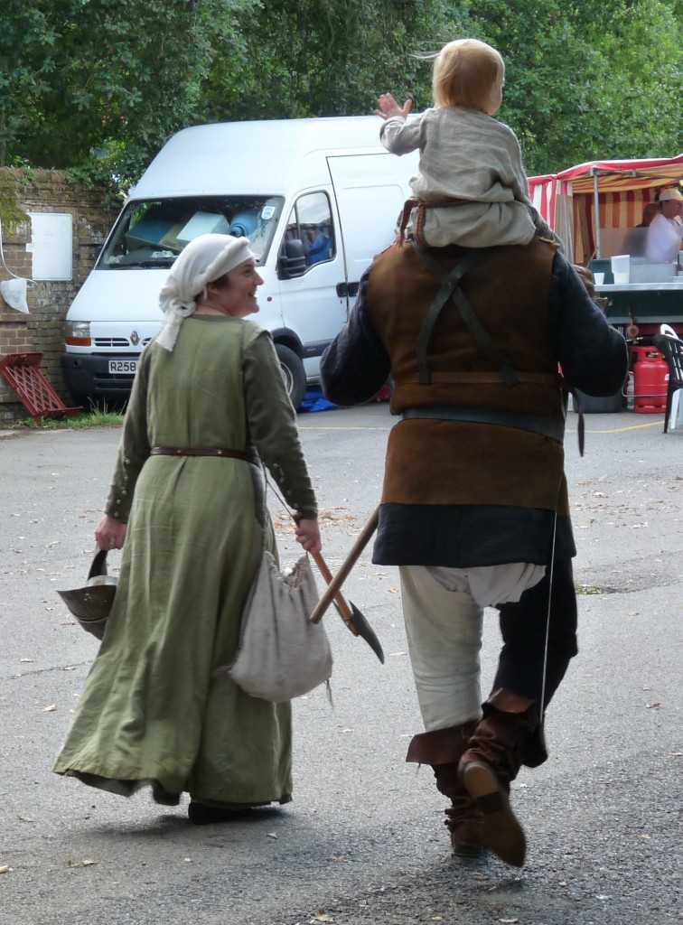 Herstmonceux - Medieval Festival 2013 - Bedford Van