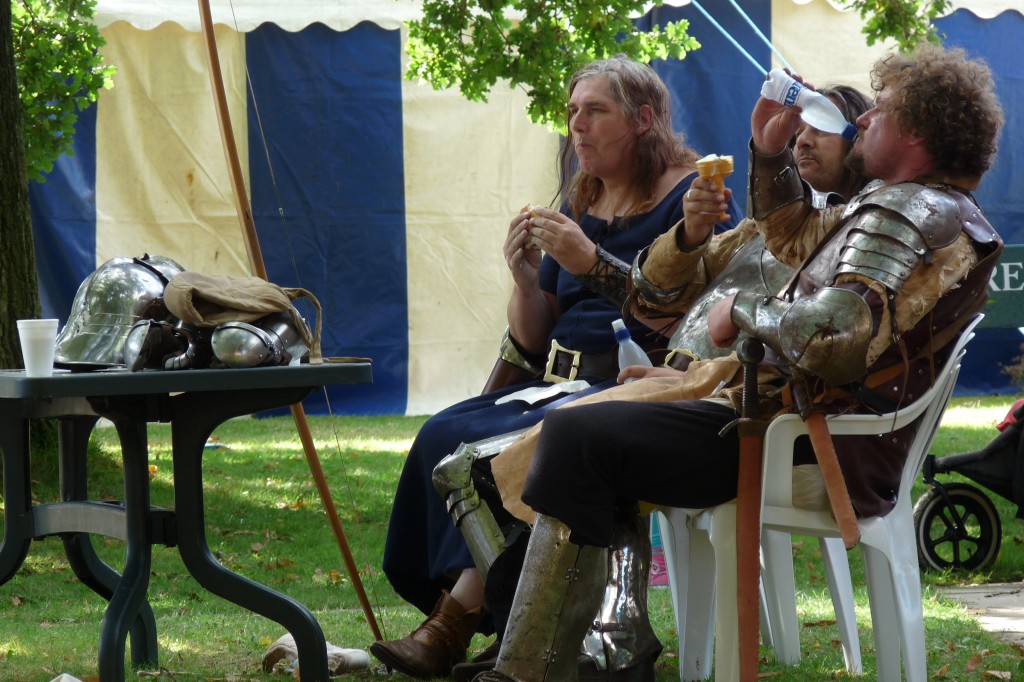 Herstmonceux - Medieval Festival 2013 - Bottled Water And Ice Cream