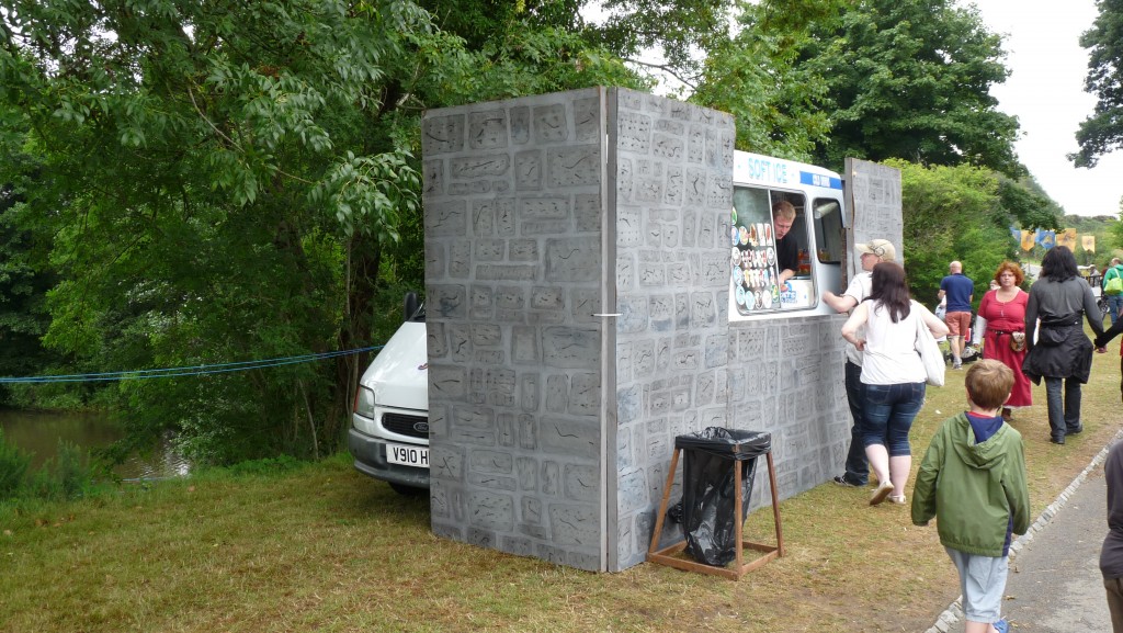 Herstmonceux - Medieval Festival 2013 - Ice Cream Van