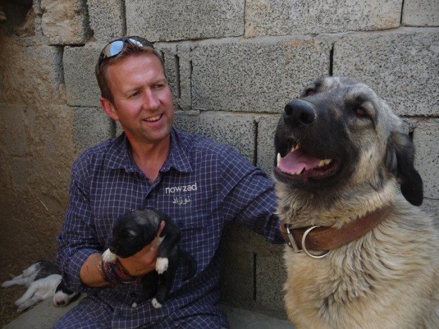 Nowzad Dogs - Royal Marines - Afghanistan - Dog Charity - Sky News Reporter