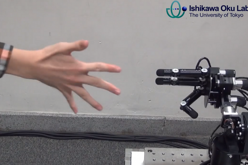 Rock-paper-scissors-robot-Ishikawa Oku Lab