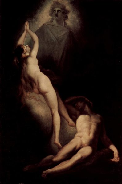 Henry Fuseli - Painter - Illuminati - Die Erschaffung Evas