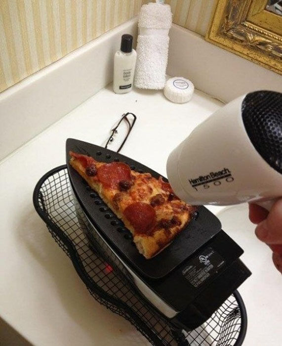 Human Ingenuity - Iron Cooking Pizza