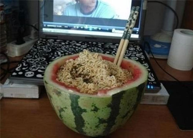Human Ingenuity - Melon Bowl