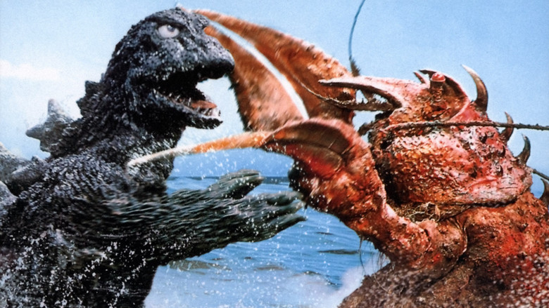Japanese Monsters - Film - Ebirah vs Godzilla large