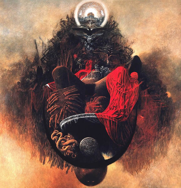 Zdzisław Beksiński - Polish Artist Visions Of Hell - other world