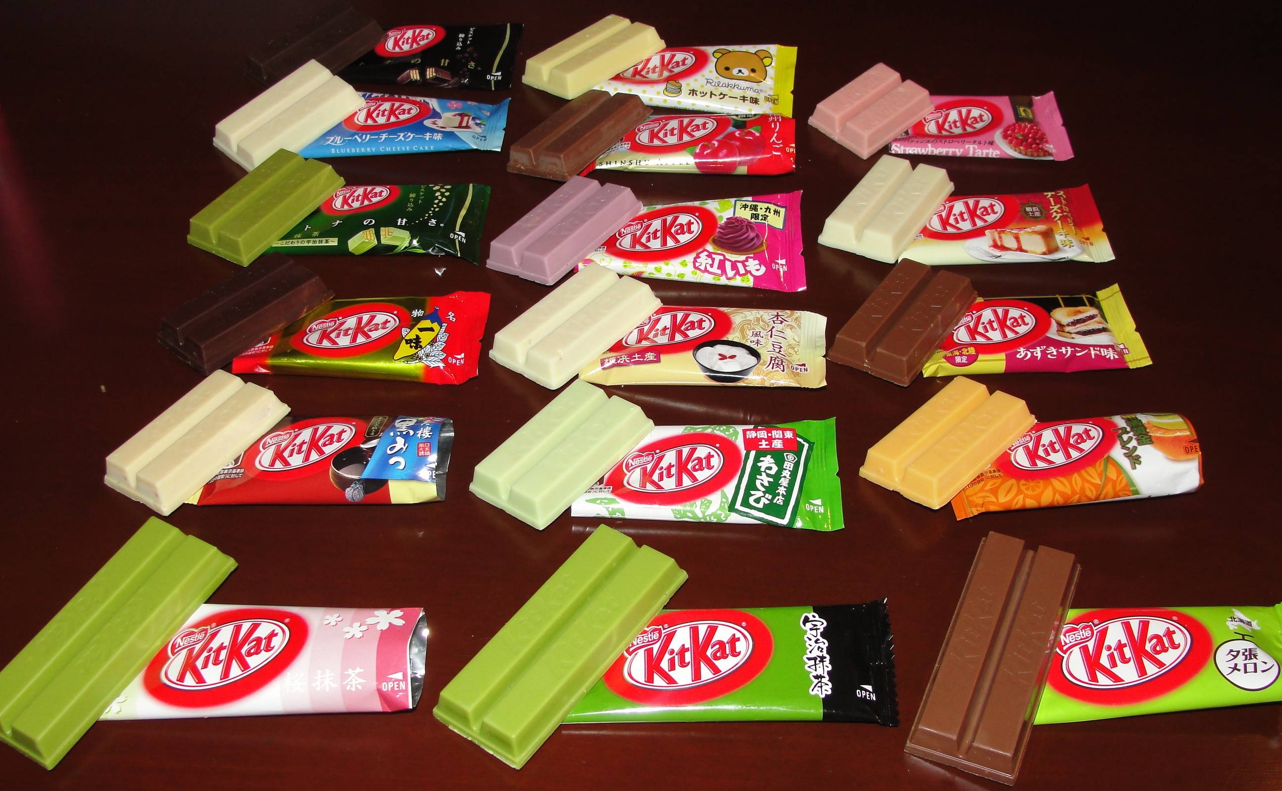 Japanese Kit Kats Come In 200 Flavours Lazer Horse